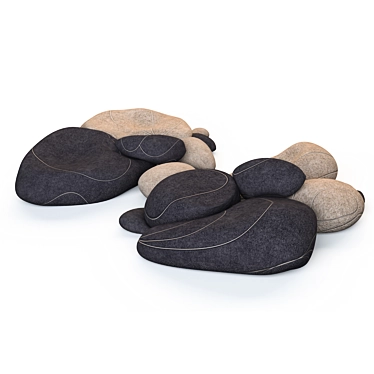 Floor cushions stones Chairs SMARIN