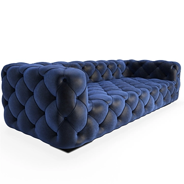 Modern Leyton Sofa: Sleek Design, Premium Quality 3D model image 1 
