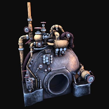 Steam Power Revolution 3D model image 1 