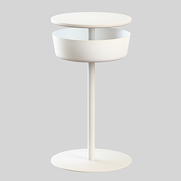 Functional Bedside Table Lierskogen 3D model image 1 