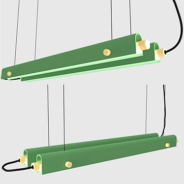 Multi-functional LED Book & Lamp 3D model image 1 