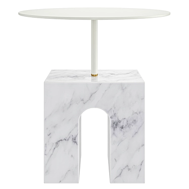Triumph Side Table: Minimalist Elegance 3D model image 1 