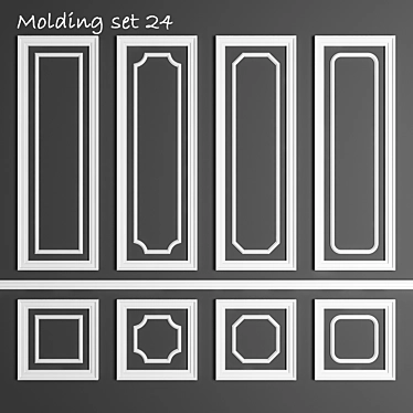 3D Molding 24 - VRay, Corona, OBJ 3D model image 1 