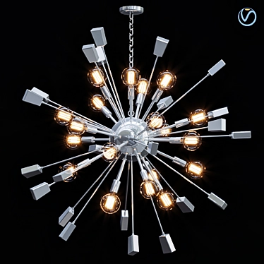 Loft Industrial Sputnik Chandelier