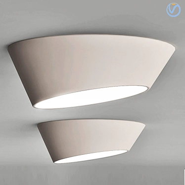 CENTRSVET 2: Sleek Ceiling Lamps 3D model image 1 