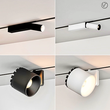 CENTRSVET Ceiling Lamps Trio 3D model image 1 