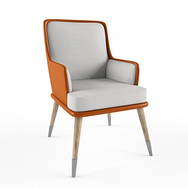 Modern Ergonomic Office Chair 3D model image 1 
