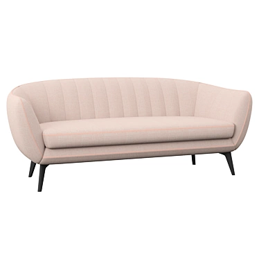 Elegant Soriano Sofa: Luxurious Comfort 3D model image 1 