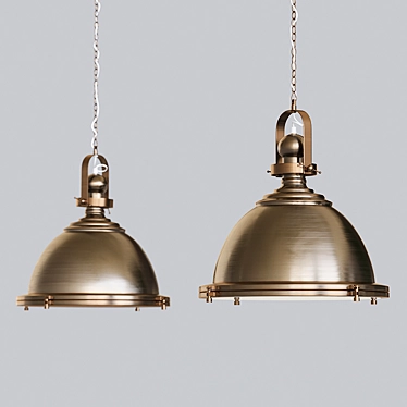 Enigmatic Pendant Lamp: Exquisite Design 3D model image 1 