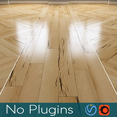Vintage Floor Texture 3D model image 1 