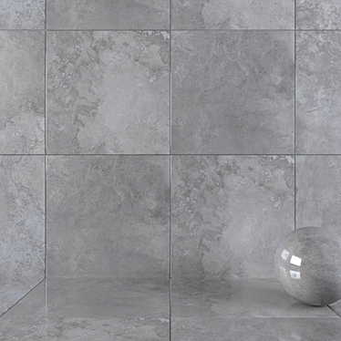  HD Multitexture Wall Tiles 3D model image 1 