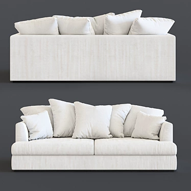 Elegant Eichholtz Taylor Lounge Sofa 3D model image 1 