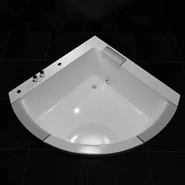 Luxurious TOTO PVS1540LJ Bathtub 3D model image 1 