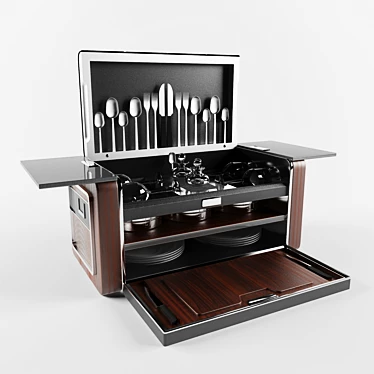 Rolls-Royce Luxury Picnic Set 3D model image 1 