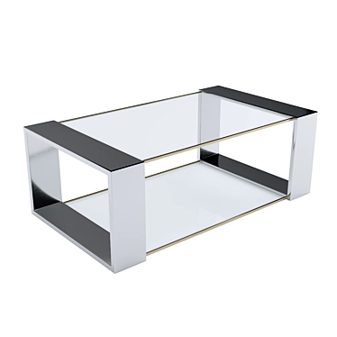 Modern High-Tech Coffee Table 3D model image 1 