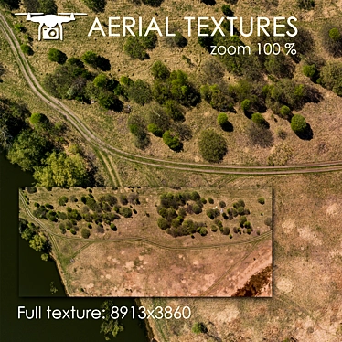 Aerial Texture for Exterior Designs 3D model image 1 