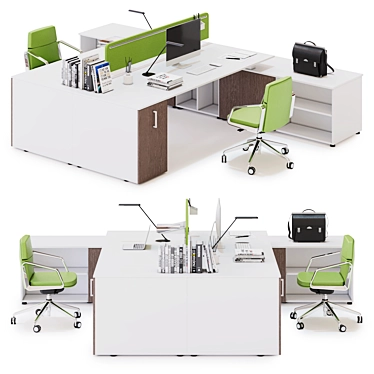  Innovative Office Workspace Solution 3D model image 1 