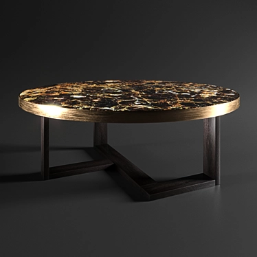 Elegant Moon95 Coffee Table 3D model image 1 