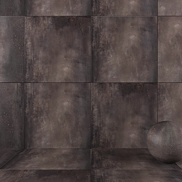 HD Multi-Texture Wall Tiles Set 3D model image 1 