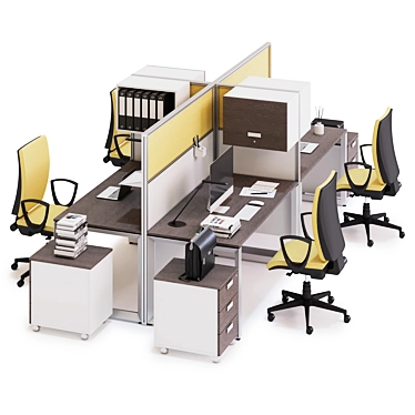 LAS 5th Element: Ultimate Office Workspace 3D model image 1 