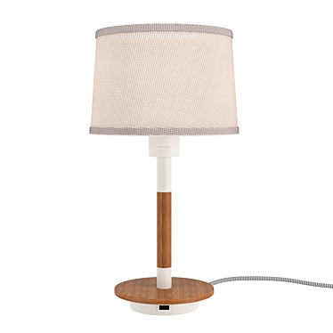 NORDICA 2 Table Lamp: Elegant and Energy Efficient 3D model image 1 