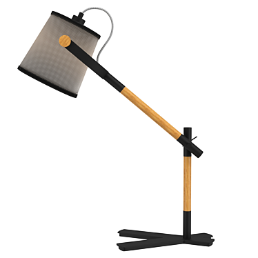 NORDICA Table Lamp: Elegant and Energy-saving 3D model image 1 