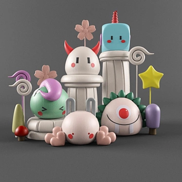 Poly Toys: +350K Polys & Verts 3D model image 1 