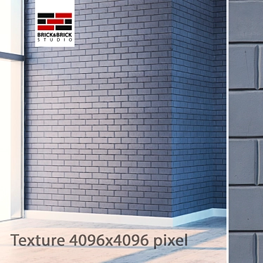 Seamless Brick Texture Bundle 3D model image 1 