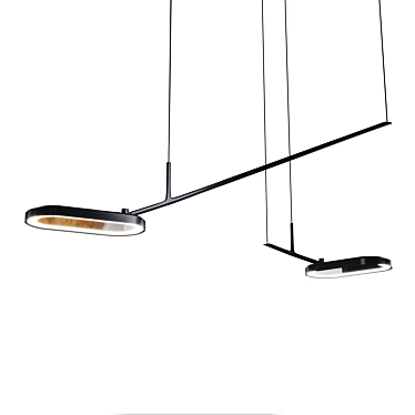 SVOYA Studio Soaring Lights: Elegant and Chic 3D model image 1 