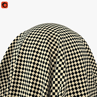 Vitra Checkered Fabric - High Quality Textures 3D model image 1 