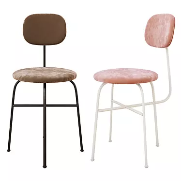 Sleek Afteroom Dining Chair 3D model image 1 