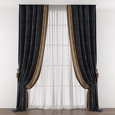 446 Curtain: Redesigned and Repolished 3D model image 1 