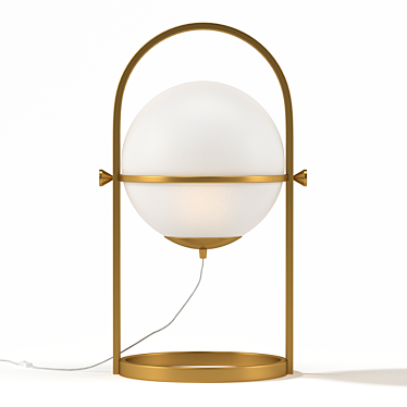 Swing Jazz Ball Table Lamp 3D model image 1 