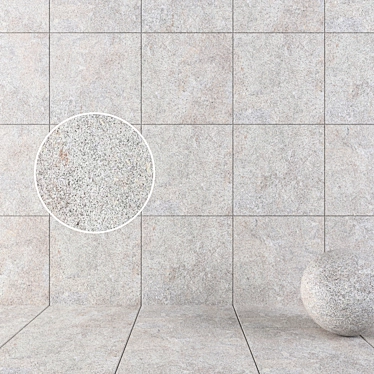 HD Multitexture Wall & Floor Tiles 3D model image 1 