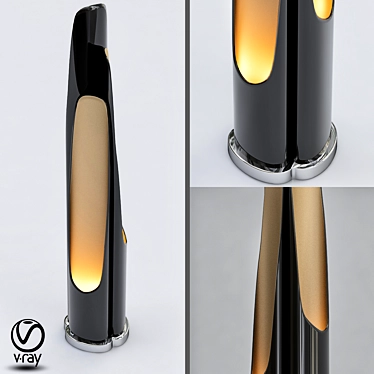 Elegance Illuminated: Delighfull Table Lamp 3D model image 1 