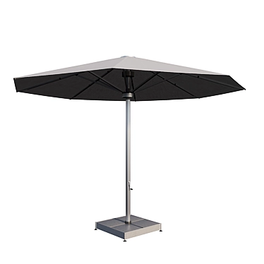 Elegant Glatz PALAZZO: 8-Teiling Umbrella 3D model image 1 