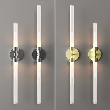 Elegance Illuminated: Linger Wall Sconce 3D model image 1 