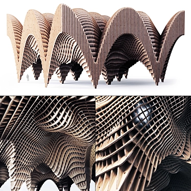 Parametric Hall - 3D Max Compatible 3D model image 1 