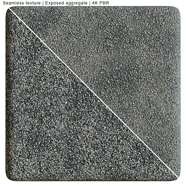 Midway Concrete Exposed Aggregate #3 3D model image 1 