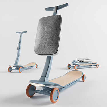 Nio AI-Driven Electric Scooter 3D model image 1 