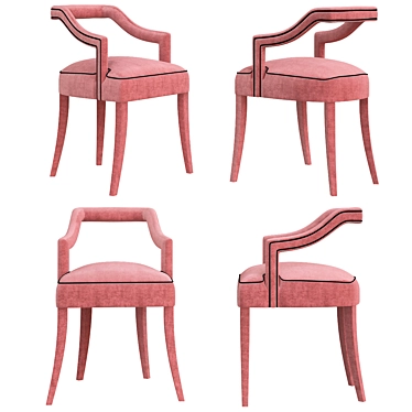 Nanook Dining Chair by Brabbu 3D model image 1 