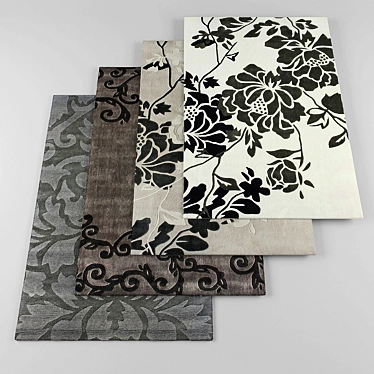 NuLoom Rugs Collection: Perfectly Crafted Floor Art 3D model image 1 