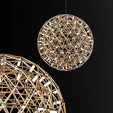 Elegant Illuminating Jewel: Moooi Raimond 3D model image 1 