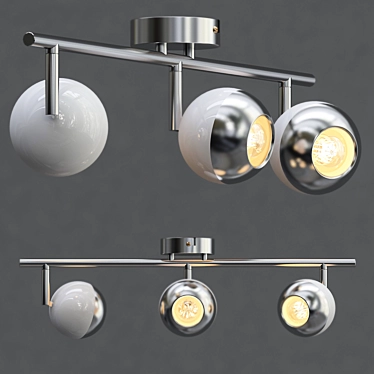 LED Modern Ceiling Light 3D model image 1 