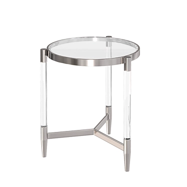 Elegant Sterling Glass Coffee Table 3D model image 1 