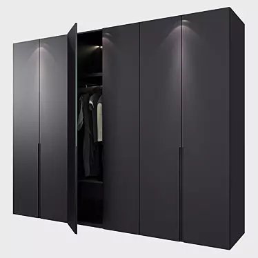 Stylish Storage Solution 3D model image 1 