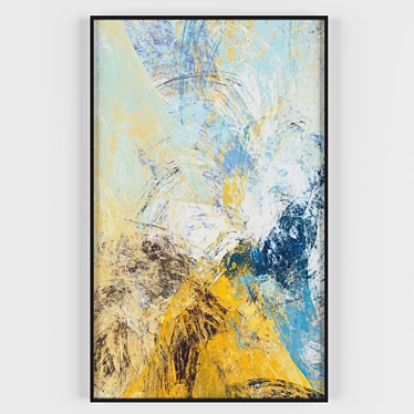 Abstract Oil Painting 81 3D model image 1 