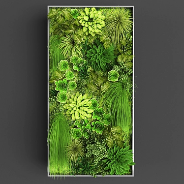 Vertical Oasis: Space-Saving Vertical Gardening 3D model image 1 