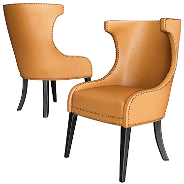 Elegant Eichholtz Elson Chair 3D model image 1 