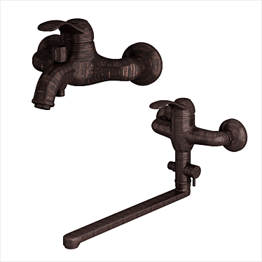 Isar 1300_OM Bath Mixers: Classic Elegance for your Bathroom 3D model image 1 